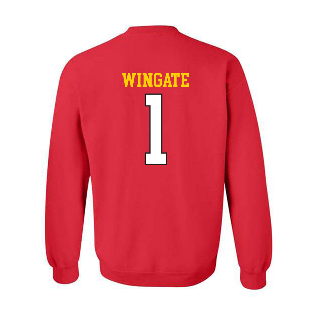 Maryland - NCAA Football : Daniel Wingate - Classic Shersey Crewneck Sweatshirt-1