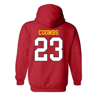 Maryland - NCAA Baseball : Bud Coombs - Classic Shersey Hooded Sweatshirt-1