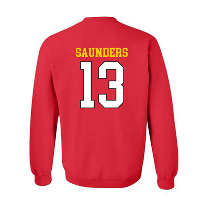 Maryland - NCAA Men's Basketball : Elijah Saunders - Classic Shersey Crewneck Sweatshirt-1