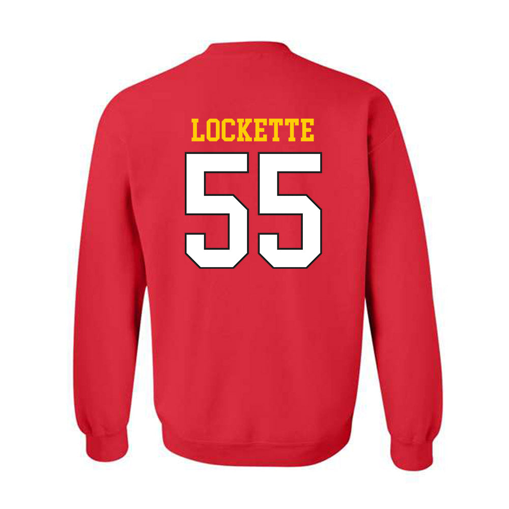 Maryland - undefined : Tellek Lockette - Classic Shersey Crewneck Sweatshirt-1