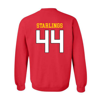 Maryland - NCAA Football : Joel Starlings - Classic Shersey Crewneck Sweatshirt-1