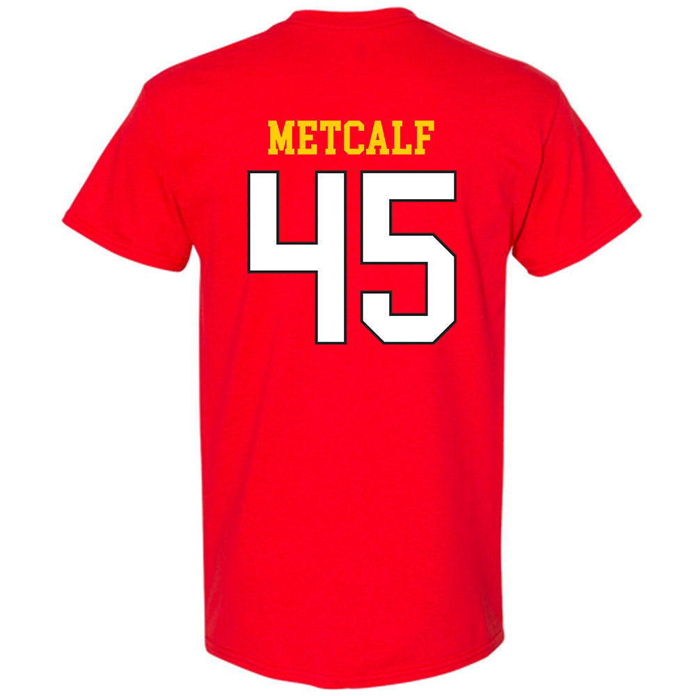 Maryland - NCAA Men's Basketball : Collin Metcalf - Classic Shersey T-Shirt-1