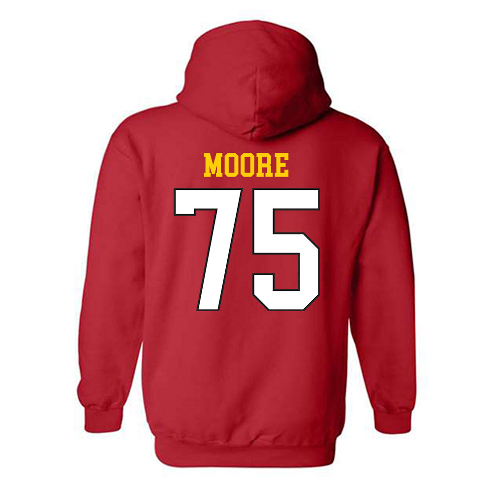 Maryland - NCAA Football : Dayjon Moore - Classic Shersey Hooded Sweatshirt-1
