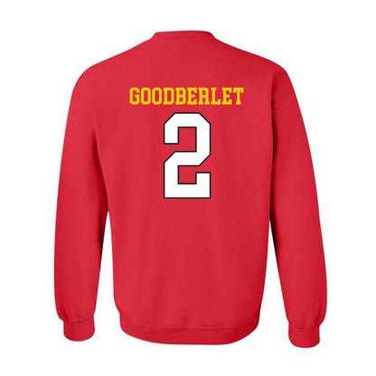Maryland - NCAA Men's Lacrosse : Grady Goodberlet - Classic Shersey Crewneck Sweatshirt-1