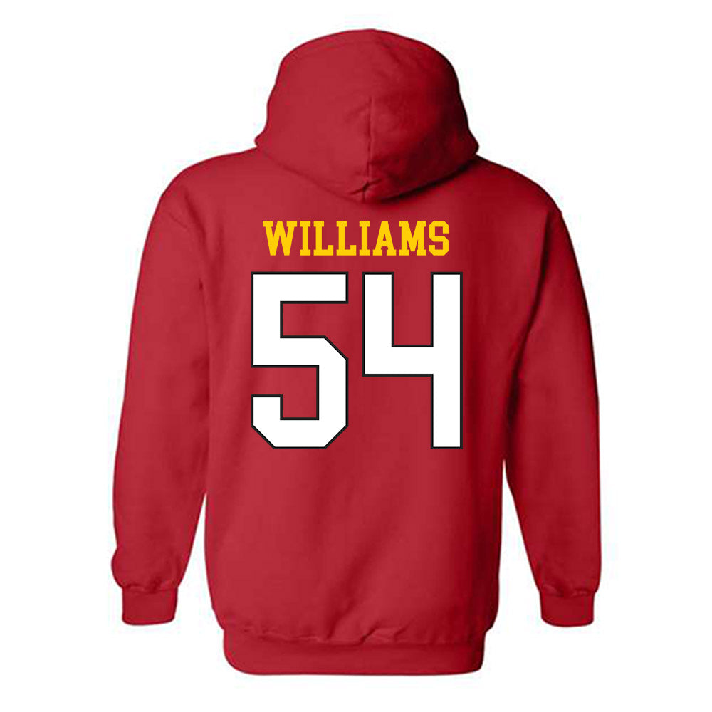 Maryland - NCAA Football : Lamar Williams - Classic Shersey Hooded Sweatshirt-1