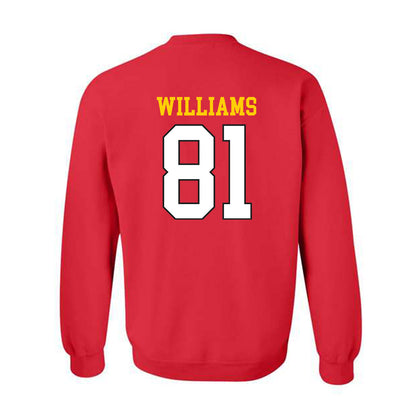 Maryland - NCAA Football : Javonte Williams - Classic Shersey Crewneck Sweatshirt-1