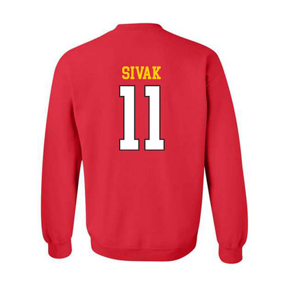 Maryland - NCAA Women's Volleyball : Marlee Sivak - Classic Shersey Crewneck Sweatshirt-1