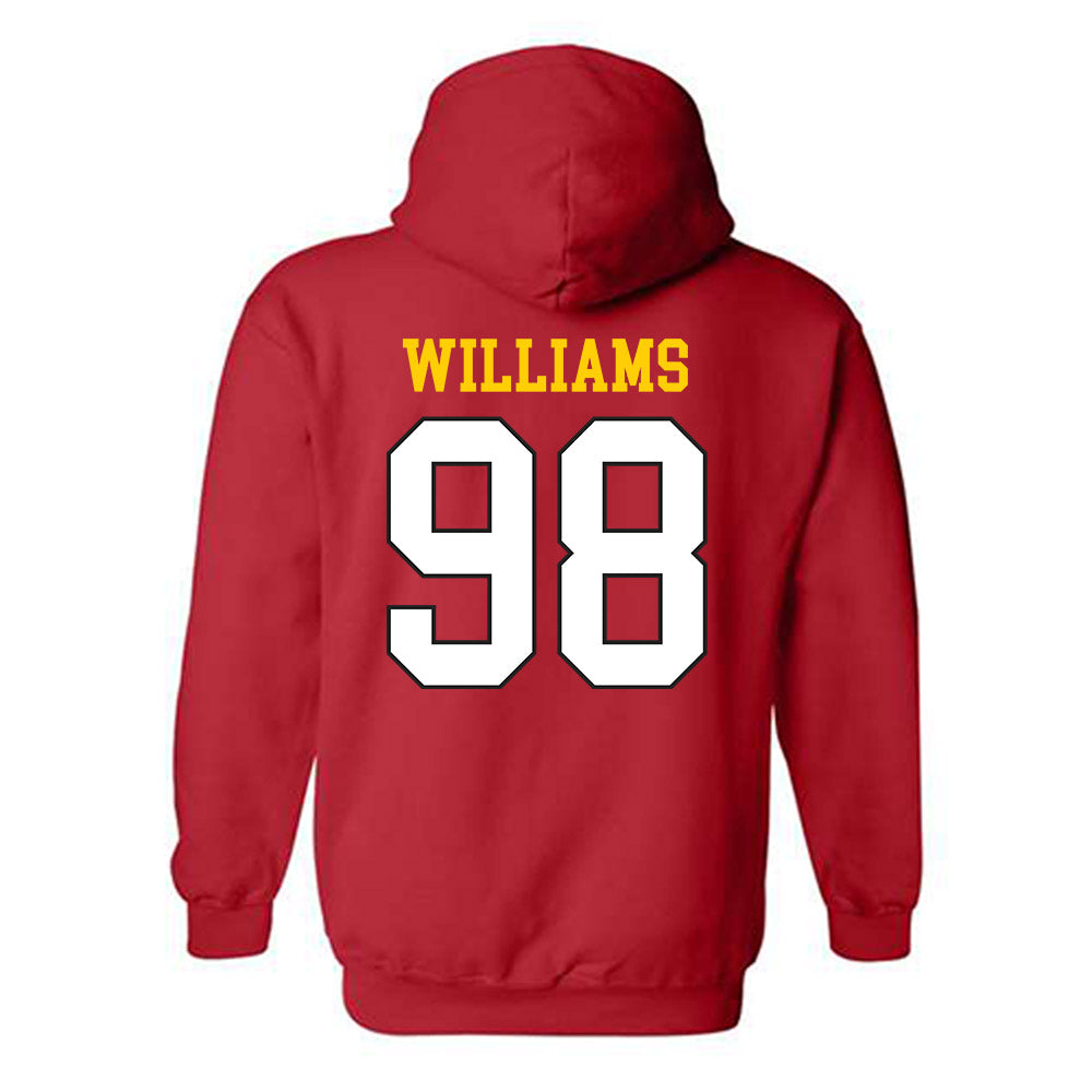Maryland - NCAA Baseball : Lance Williams - Classic Shersey Hooded Sweatshirt-1