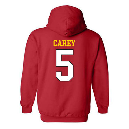 Maryland - NCAA Football : Darrell Carey - Classic Shersey Hooded Sweatshirt-1