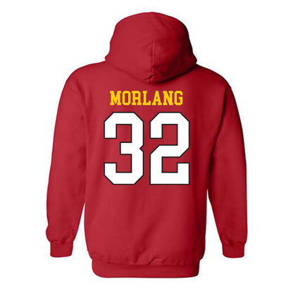Maryland - NCAA Baseball : Nic Morlang - Classic Shersey Hooded Sweatshirt-1