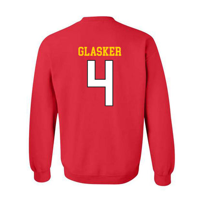 Maryland - NCAA Football : Jamare Glasker - Classic Shersey Crewneck Sweatshirt-1