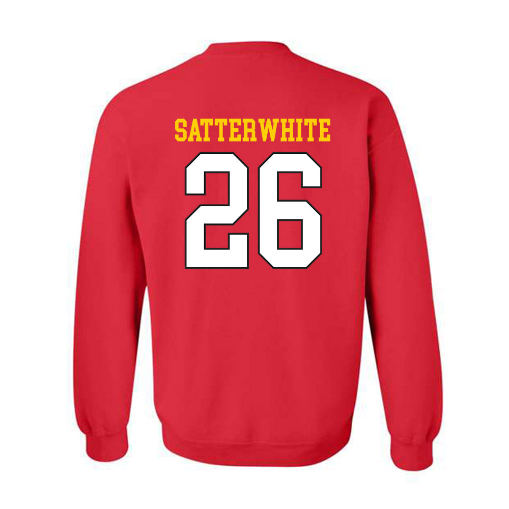 Maryland - NCAA Football : Hakim Satterwhite - Classic Shersey Crewneck Sweatshirt-1