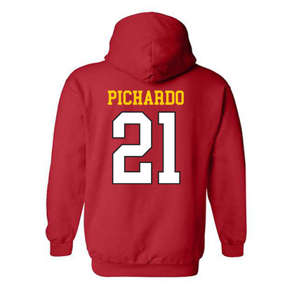 Maryland - NCAA Baseball : Franklin Pichardo - Classic Shersey Hooded Sweatshirt-1