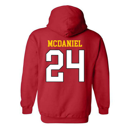 Maryland - NCAA Women's Basketball : Brianna McDaniel - Hooded Sweatshirt