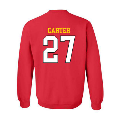 Maryland - undefined : Kaden Carter - Classic Shersey Crewneck Sweatshirt-1