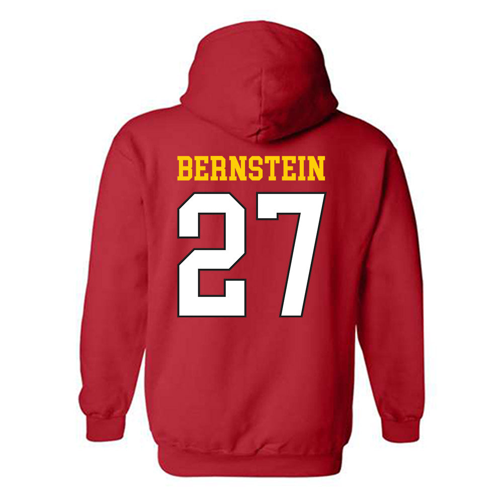 Maryland - NCAA Men's Soccer : Henry Bernstein - Classic Shersey Hooded Sweatshirt-1