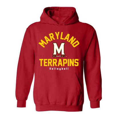 Maryland - NCAA Women's Volleyball : Marlee Sivak - Classic Shersey Hooded Sweatshirt-0