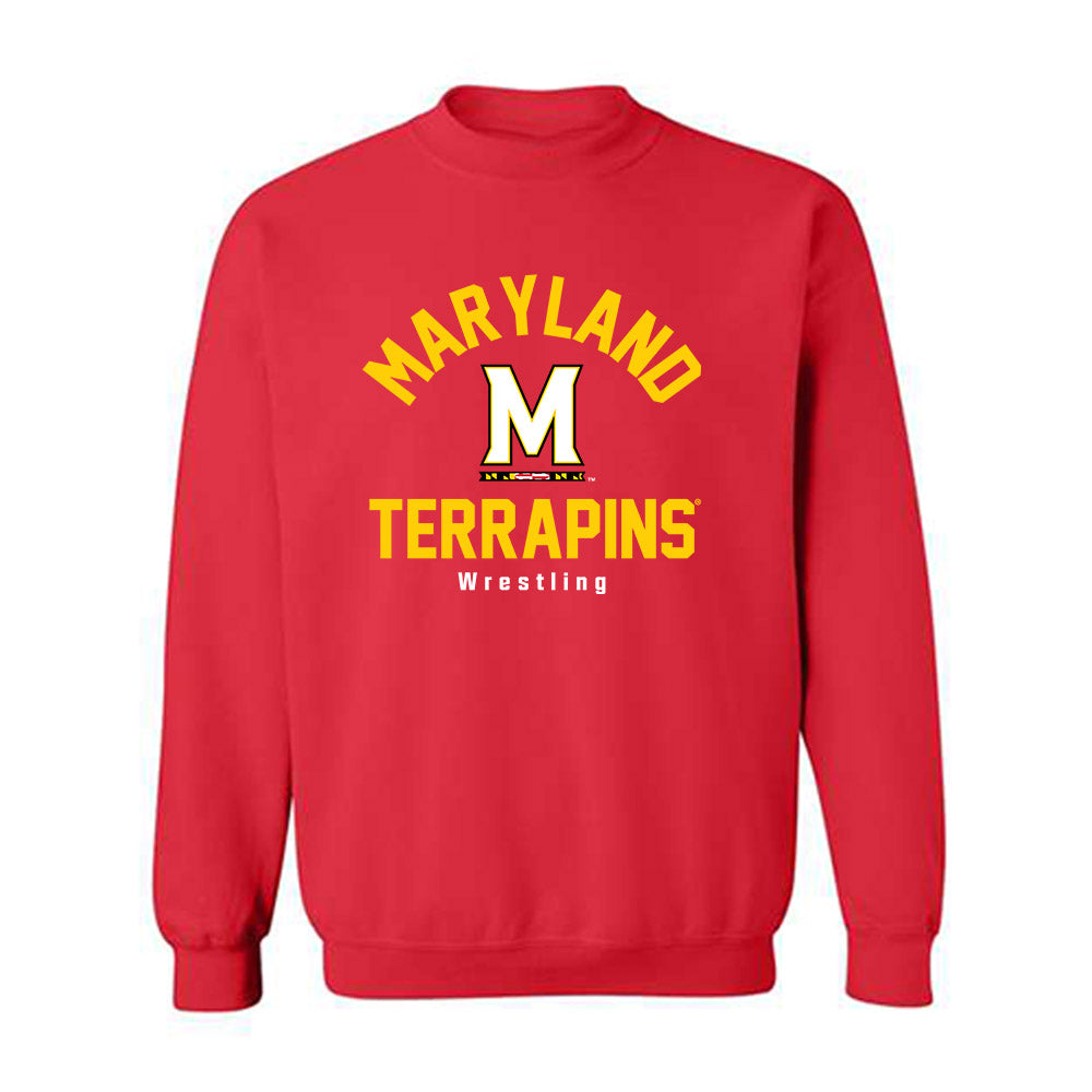 Maryland - NCAA Wrestling : Bradley Williams - Classic Shersey Crewneck Sweatshirt-0