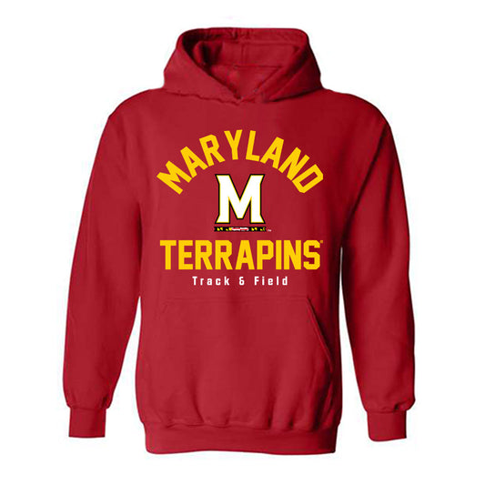 Maryland - NCAA Women's Track & Field : Ogechi Uzoukwu - Classic Shersey Hooded Sweatshirt-0