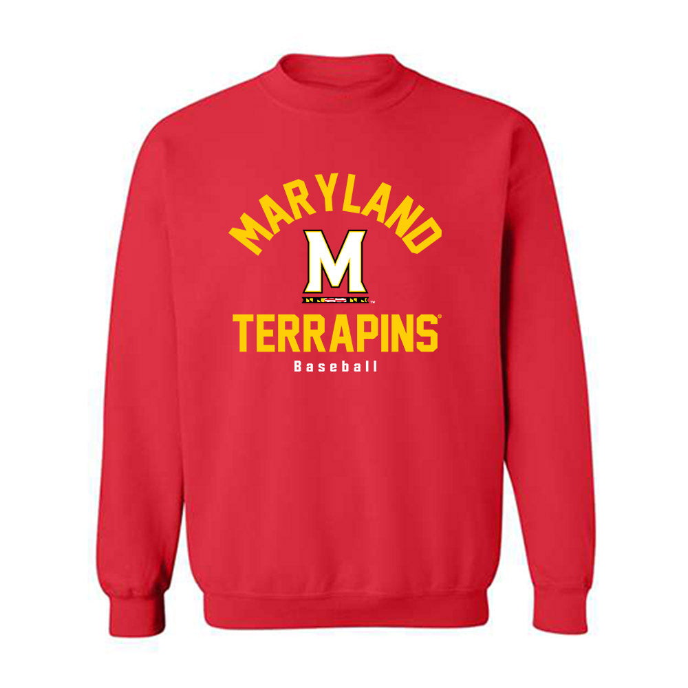 Maryland - NCAA Baseball : Lance Williams - Classic Shersey Crewneck Sweatshirt-0