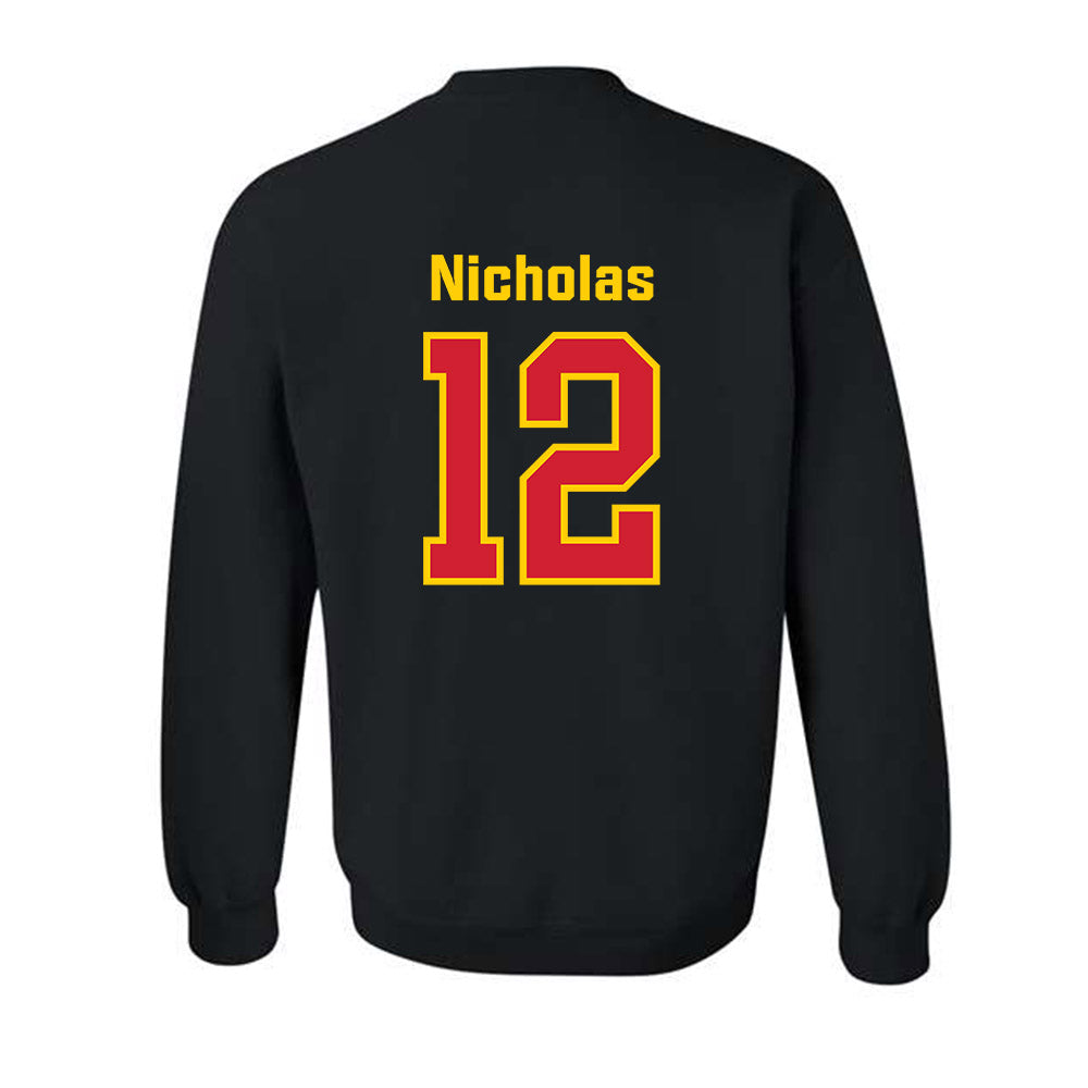 Maryland - Men's Basketball Alumni : Drew Nicholas - Classic Shersey Crewneck Sweatshirt-1