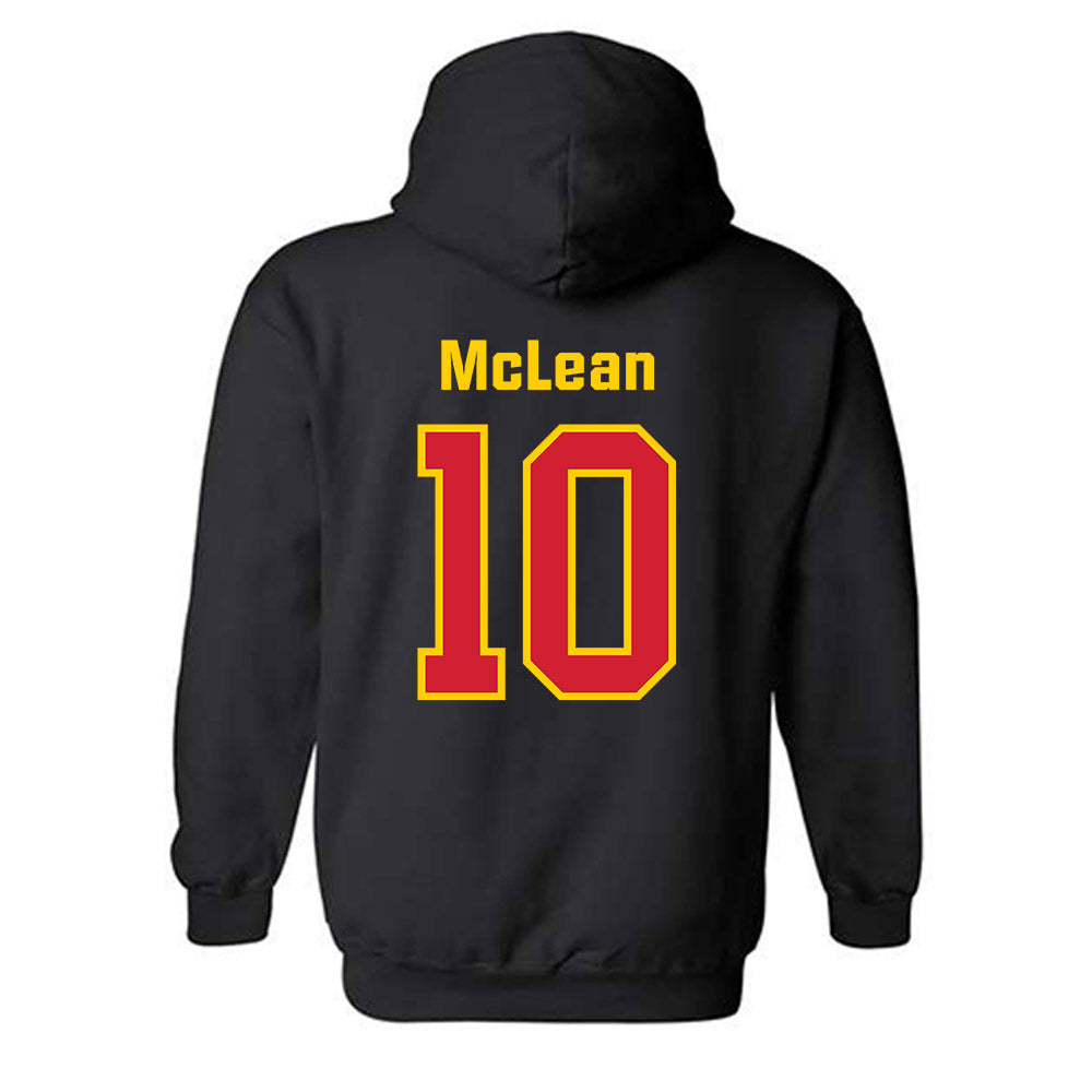 Maryland - NCAA Women's Basketball : Mir McLean - Classic Shersey Hooded Sweatshirt-1