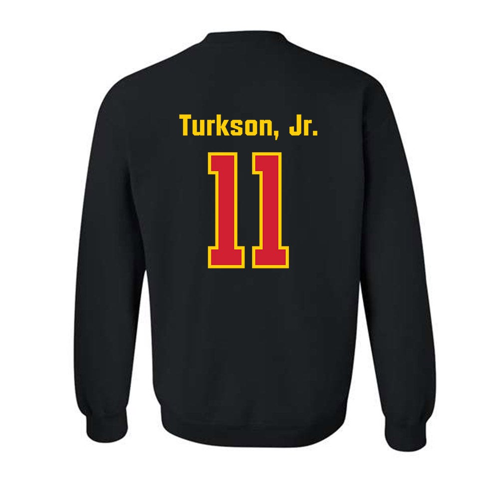 Maryland - NCAA Men's Basketball : George Turkson, Jr. - Classic Shersey Crewneck Sweatshirt-1