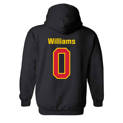Maryland - NCAA Football : DeJuan Williams - Classic Shersey Hooded Sweatshirt-1