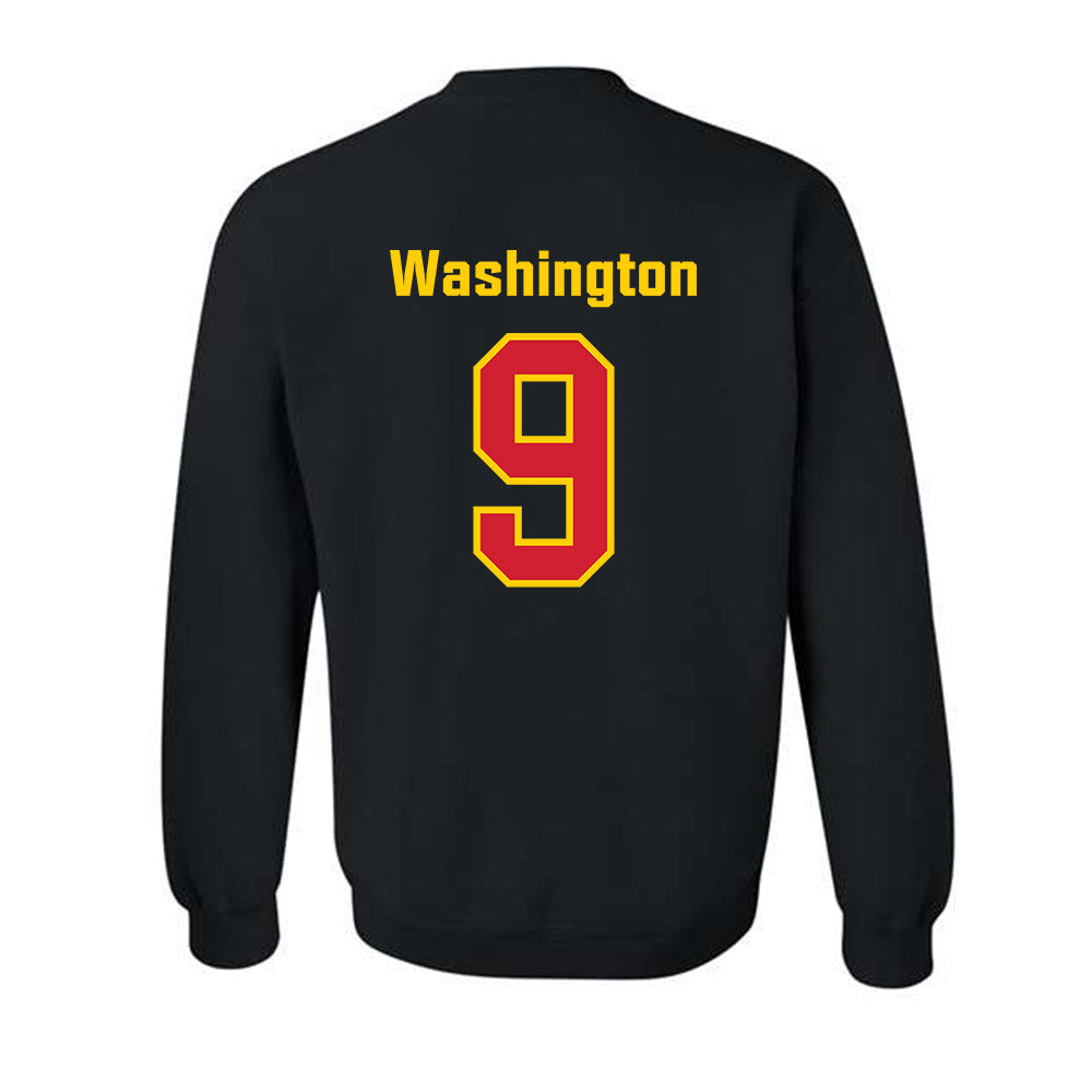 Maryland - NCAA Men's Basketball : Solomon Washington - Classic Shersey Crewneck Sweatshirt-1