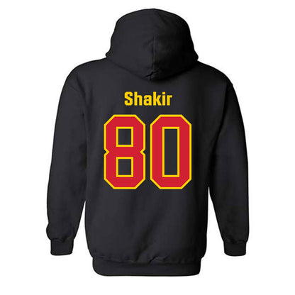 Maryland - NCAA Football : Ejani Shakir - Classic Shersey Hooded Sweatshirt-1