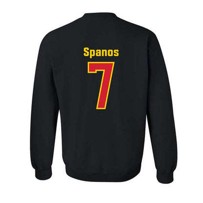 Maryland - NCAA Men's Lacrosse : Eric Spanos - Classic Shersey Crewneck Sweatshirt-1