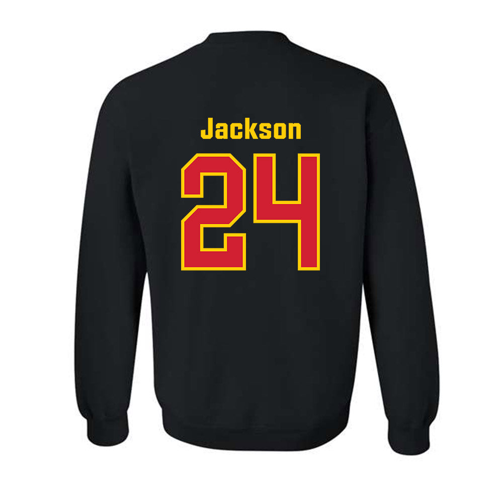 Maryland - NCAA Football : Amari Jackson - Classic Shersey Crewneck Sweatshirt-1