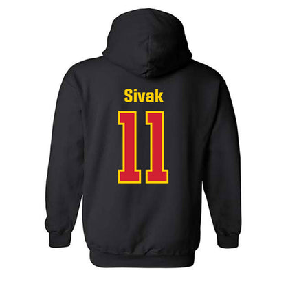 Maryland - NCAA Women's Volleyball : Marlee Sivak - Classic Shersey Hooded Sweatshirt-1