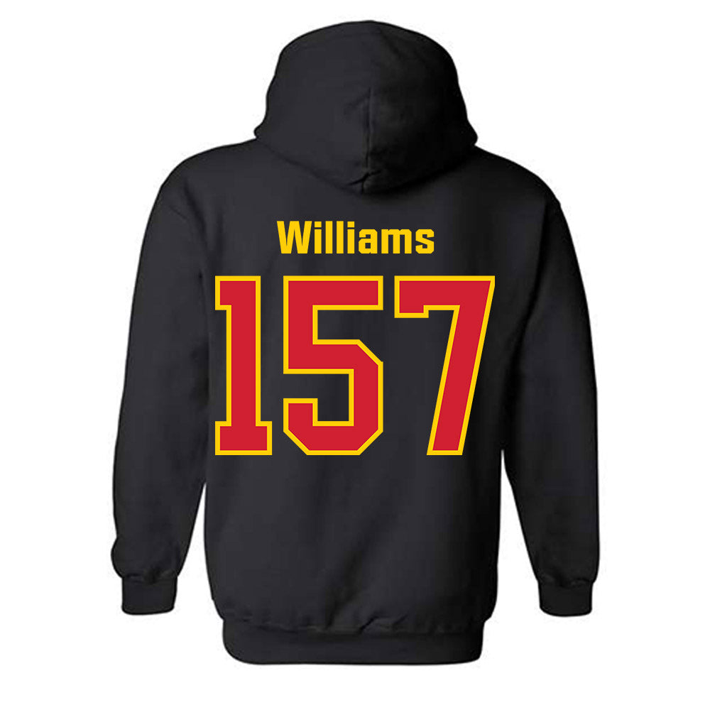 Maryland - NCAA Wrestling : Bradley Williams - Classic Shersey Hooded Sweatshirt-1
