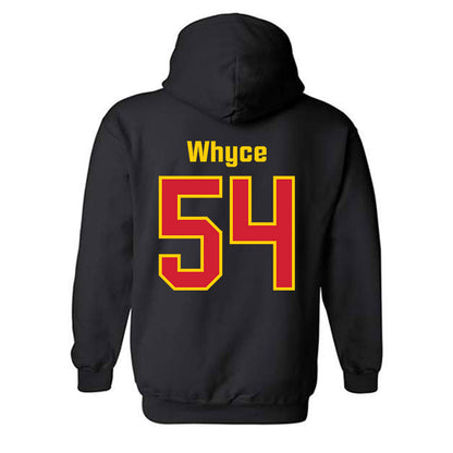 Maryland - NCAA Football : JaMarcus Whyce - Classic Shersey Hooded Sweatshirt-1