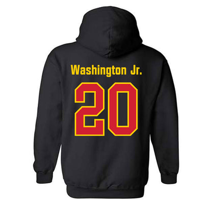 Maryland - NCAA Football : Ontario Washington Jr. - Classic Shersey Hooded Sweatshirt-1