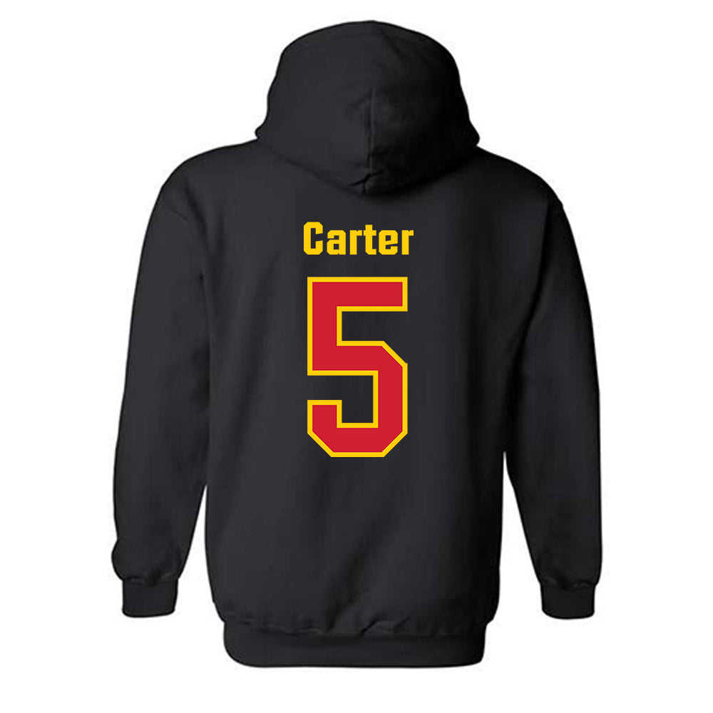 Maryland - NCAA Football : Kaden Carter - Classic Shersey Hooded Sweatshirt-1