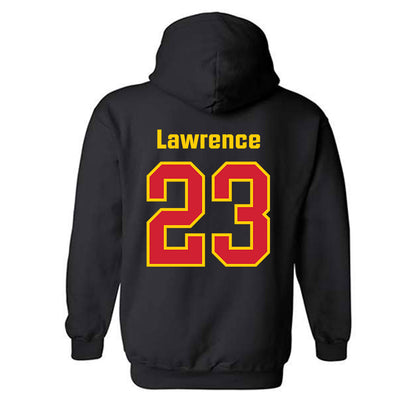 Maryland - NCAA Football : Max Lawrence - Classic Shersey Hooded Sweatshirt-1
