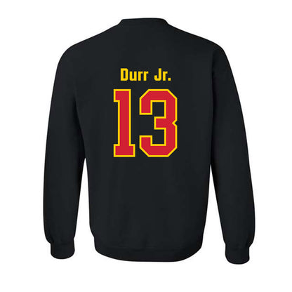 Maryland - NCAA Football : Chris Durr Jr. - Classic Shersey Crewneck Sweatshirt-1