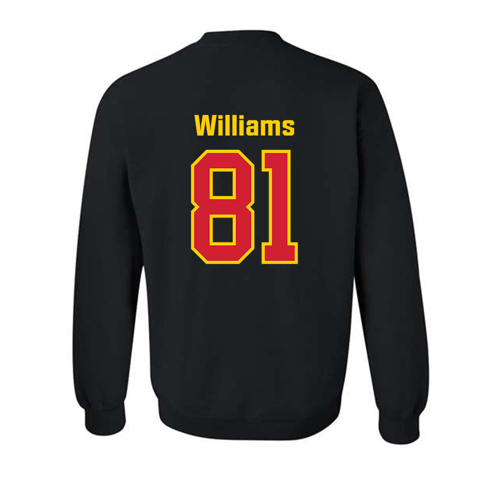 Maryland - NCAA Football : Javonte Williams - Classic Shersey Crewneck Sweatshirt-1