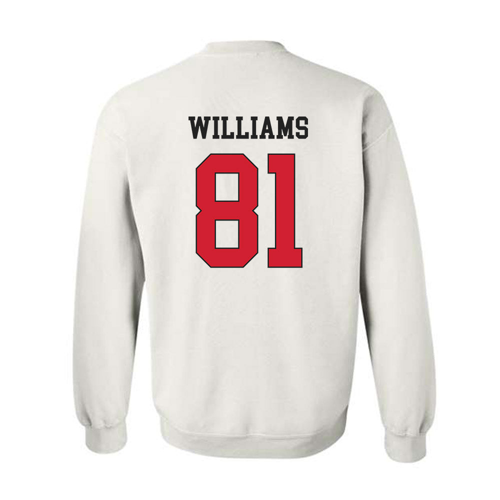 Maryland - NCAA Football : Javonte Williams - Classic Shersey Crewneck Sweatshirt-1