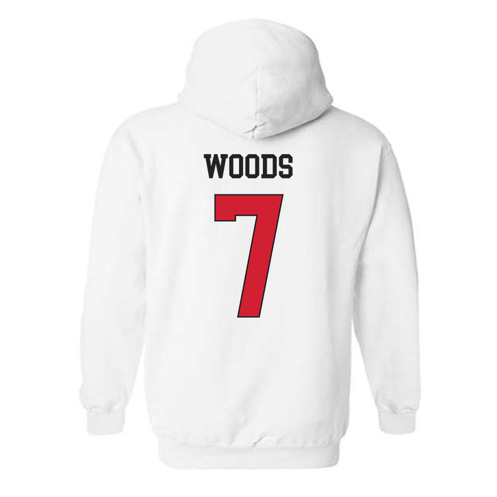 Maryland - NCAA Women's Lacrosse : Tatum Woods - Classic Shersey Hooded Sweatshirt-1