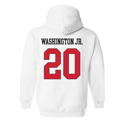 Maryland - NCAA Football : Ontario Washington Jr. - Classic Shersey Hooded Sweatshirt-1