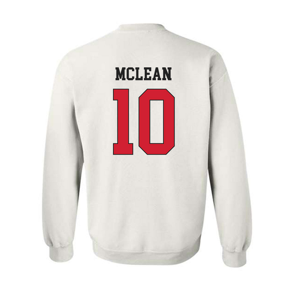Maryland - NCAA Women's Basketball : Mir McLean - Classic Shersey Crewneck Sweatshirt-1