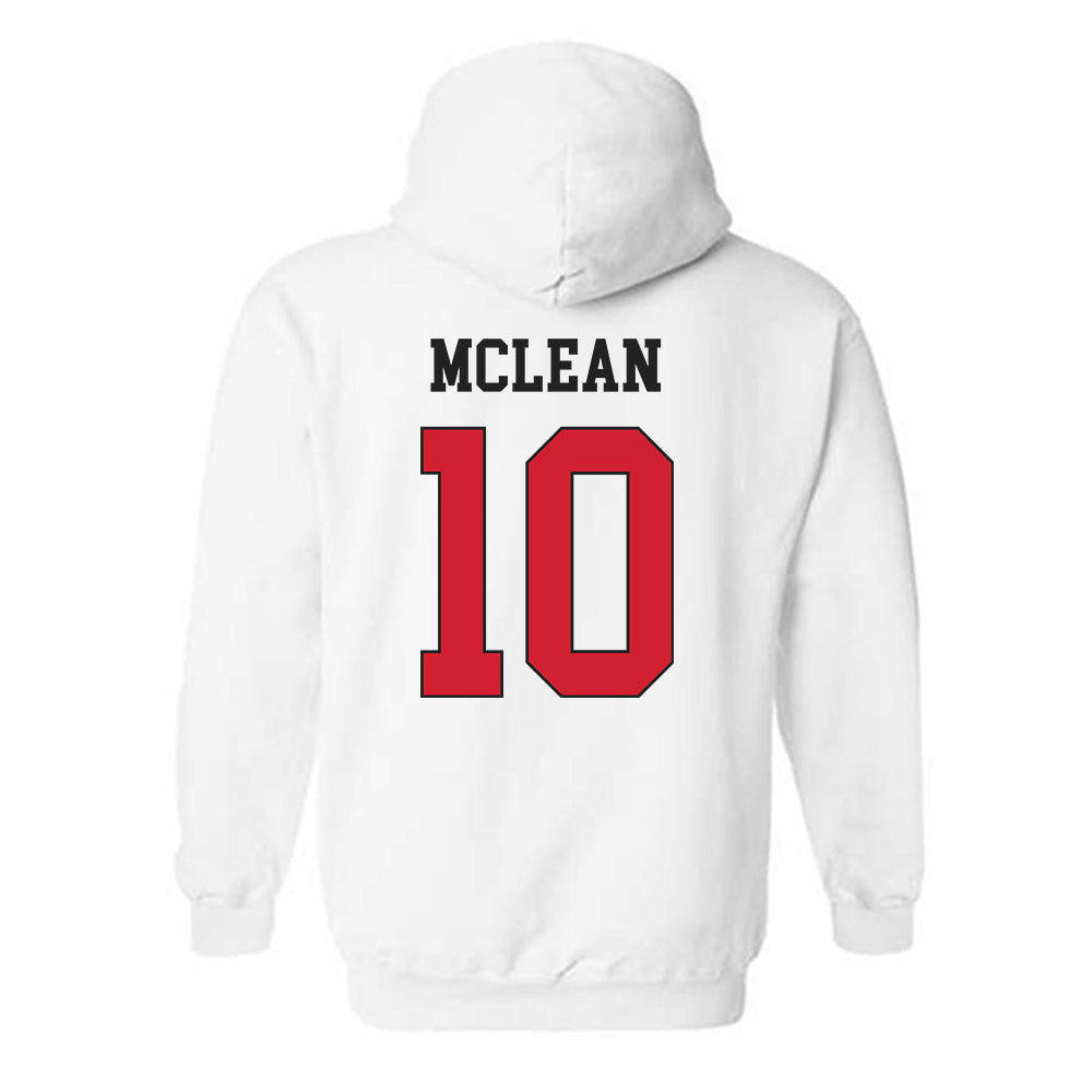 Maryland - NCAA Women's Basketball : Mir McLean - Classic Shersey Hooded Sweatshirt-1
