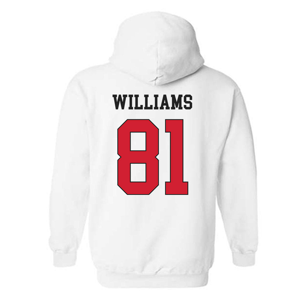 Maryland - NCAA Football : Javonte Williams - Classic Shersey Hooded Sweatshirt-1