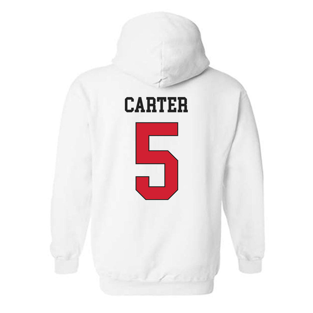 Maryland - NCAA Football : Kaden Carter - Classic Shersey Hooded Sweatshirt-1
