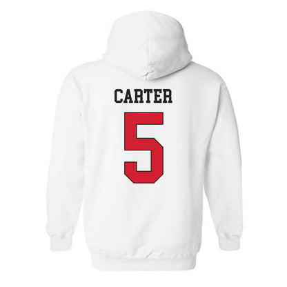 Maryland - NCAA Football : Kaden Carter - Classic Shersey Hooded Sweatshirt-1