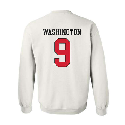 Maryland - NCAA Men's Basketball : Solomon Washington - Classic Shersey Crewneck Sweatshirt-1