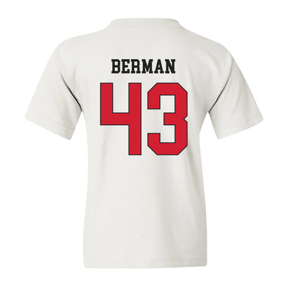 Maryland - NCAA Baseball : Sammy Berman - Classic Shersey Youth T-Shirt-1